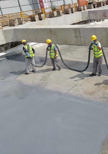 大兴心结论：彩色防滑路面和景观水洗树脂石都属于彩色路面施